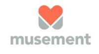 Musement logo and travel experience booking platform for tours and attractions worldwide